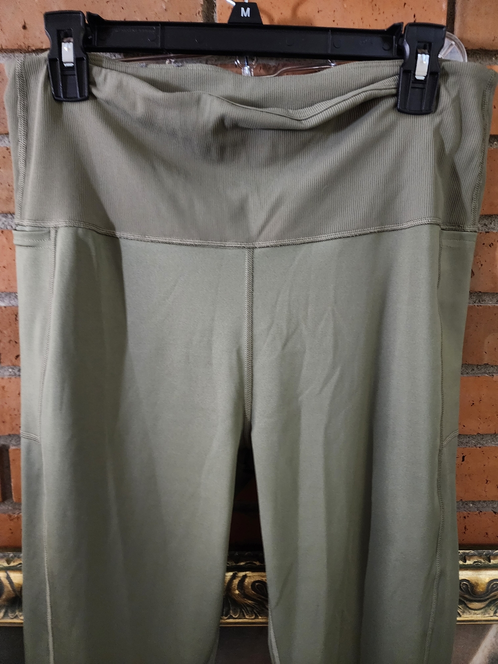 Columbia Olive Green High-Waist Leggings XL - Picture 5 of 12